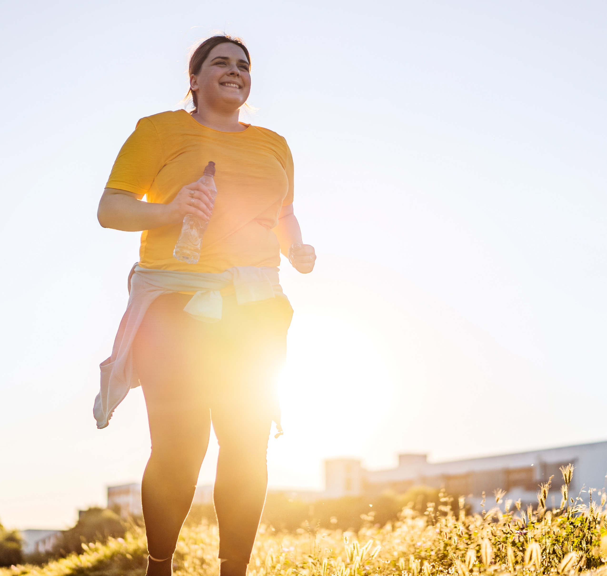 postpartum mom return to running after having a baby